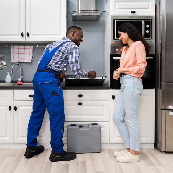 what kind of warranty do you offer on your cooktop repair services in Blaine